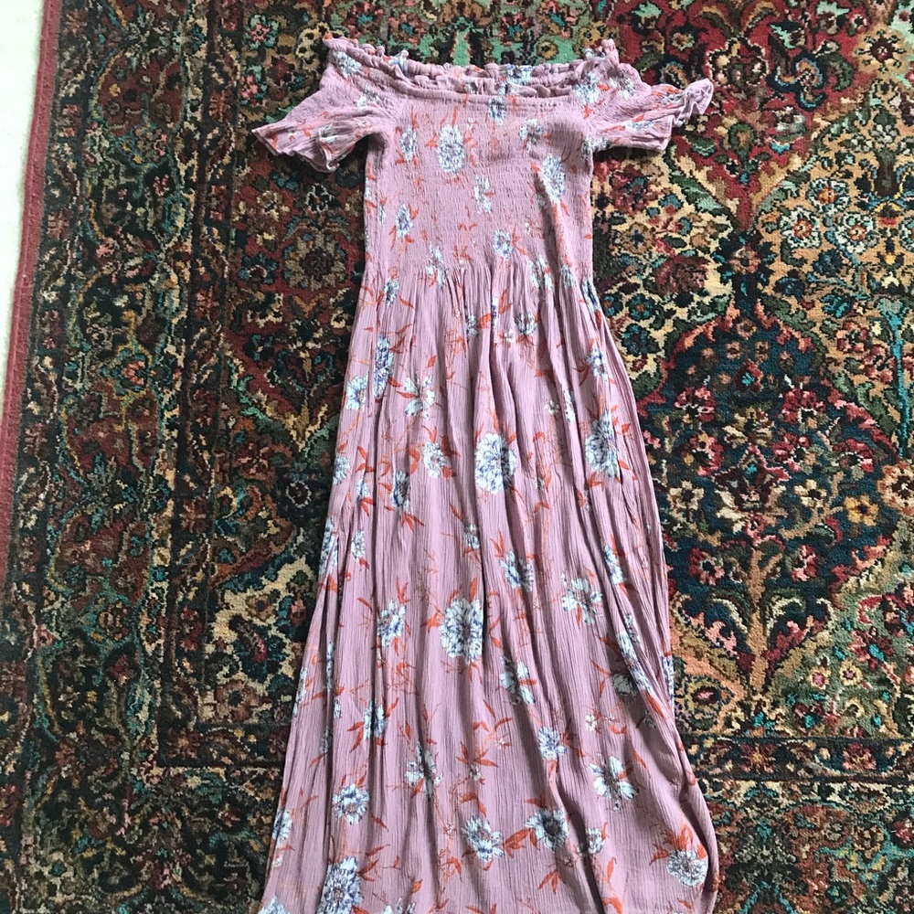 Midi off the shoulder urban outfitters dress